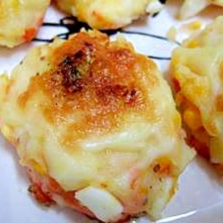 サーモンのポテトチーズ焼き レシピ 作り方 By 梅happy 楽天レシピ